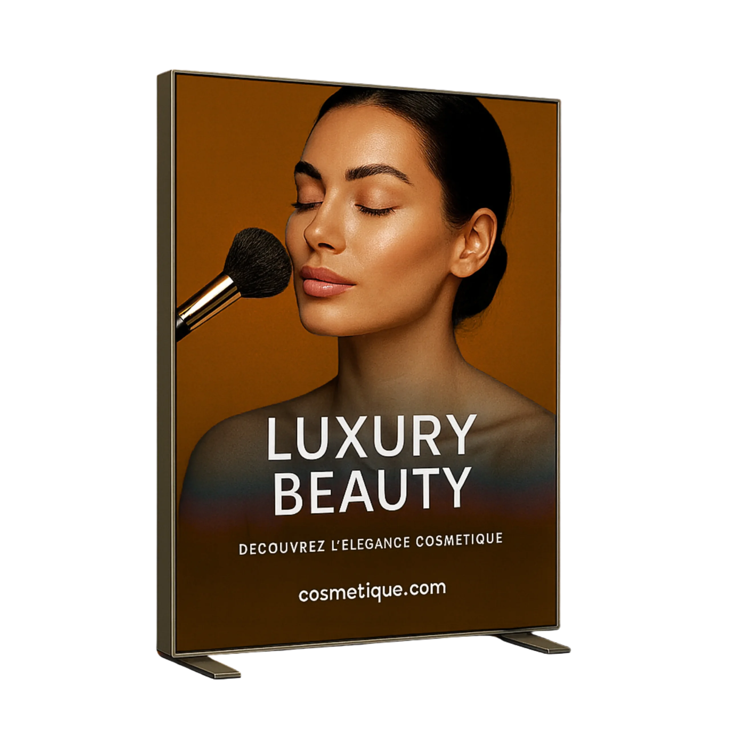 Caisson lumineux ARKA installé en environnement retail